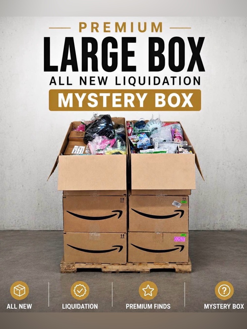 Premium Large Mystery Box - Assorted Items